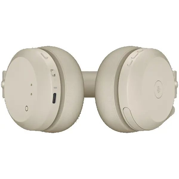 JABRA EVOLVE2 75, Link380c MS Stereo Beige, EVOLVE2 75 headset Beige MS, Link 380 BT adapter USB-C MS,1.2m USB-C to USB-C cable, carry pouc