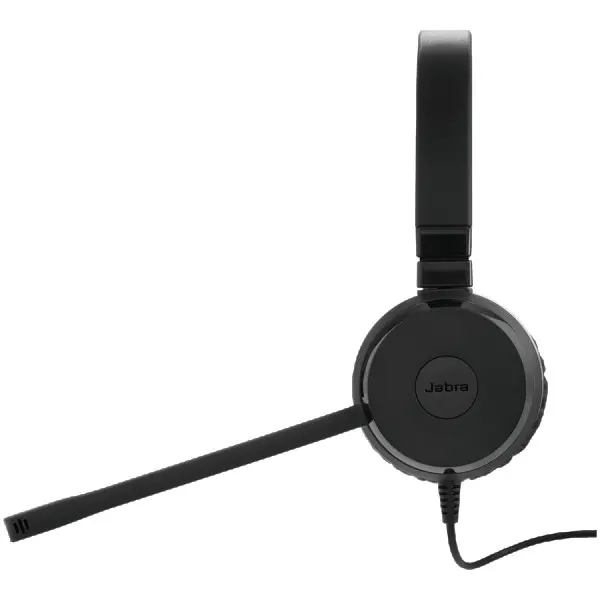JABRA EVOLVE 30 II MS Stereo USB Headband, Noise cancelling, USB and 3.5 connectivity, with mute-button and volume control on the cord, wit