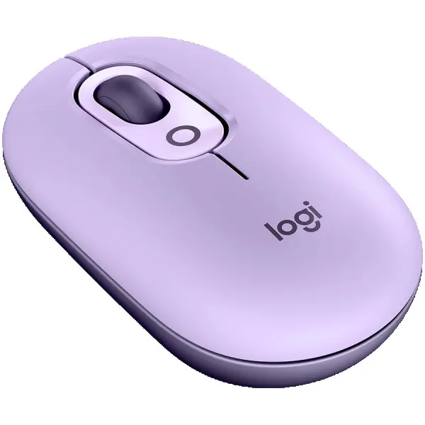 Logitech POP Mouse with emoji - Lilac