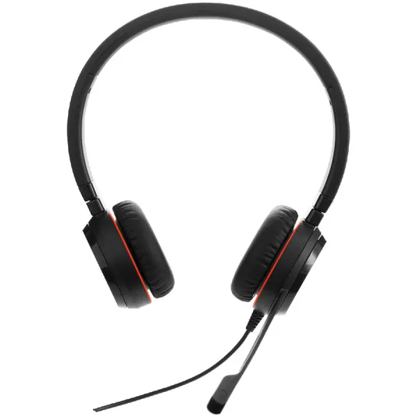 JABRA EVOLVE 20 MS Stereo USB Headband Special Edition Noise cancelling, USB connector, with mute-button and volume control on the cord, wi