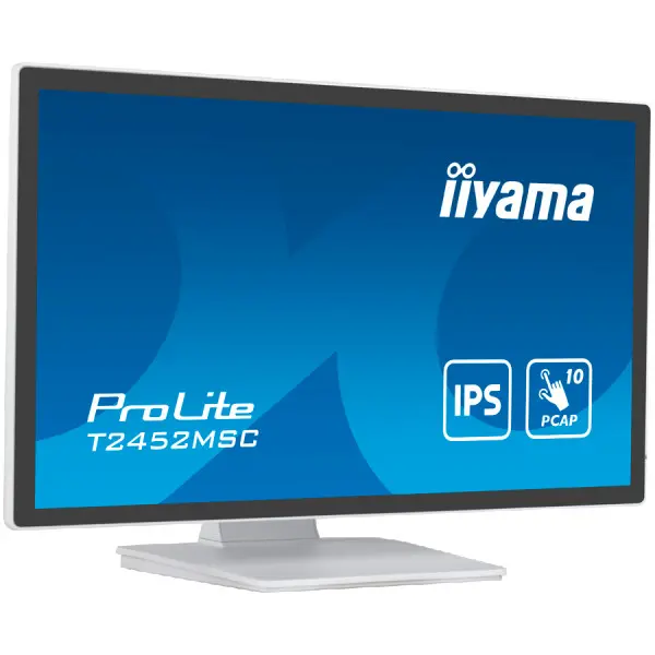 Iiyama ProLite T2452MSC-W1 - LED monitor24'' (23.8'' viewable) touchscreen 1920 x 1080 Full HD (1080p) IPS 400 cdm˛ 1000:1 14 ms HDMI Display