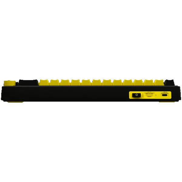 Wireless mechanical gaming keyboard Pro, 2.4 GHz, BT, RGB Backlight, 16 modes, 66 keys, 50M presses, linear Lorgar Toxic Purple switches, m