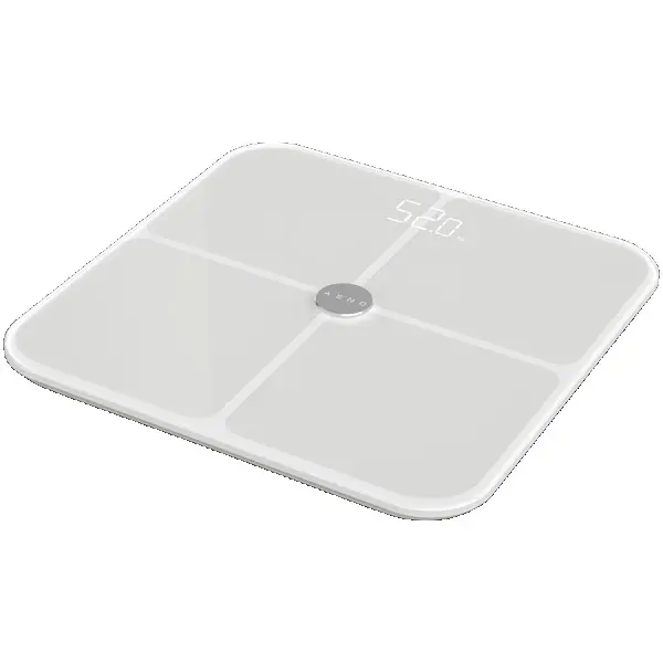 Tuya Connected Smart body Fat Scale, AAA batteries*3 pcs., 5 units per carton ( ABS0001S ) 