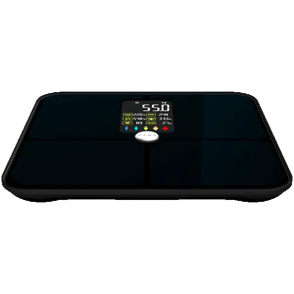 Tuya Connected Smart Body Fat Scale with Heart Rate & VA Screen, AAA batteries*4pcs ( ABS0002S ) 