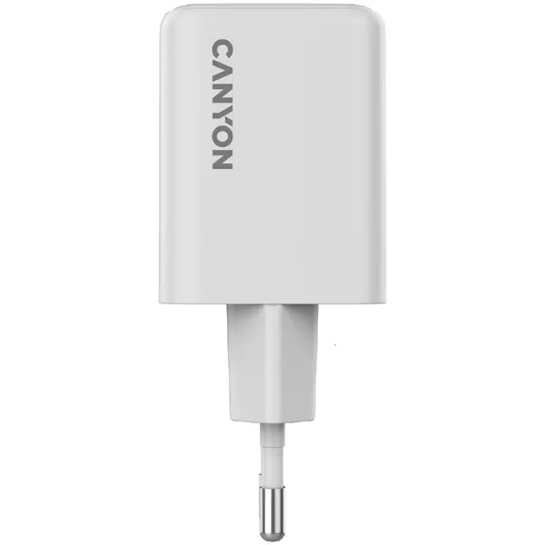 CANYON charger CU45AC GaN 45W 1xPD 1xQC EU White ( CNS-CUW45AC ) 