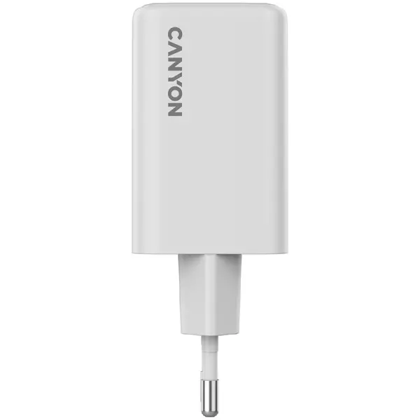 CANYON charger CU65ACC GaN 65W 2xPD 1xQC EU White ( CNS-CUW65ACC ) 