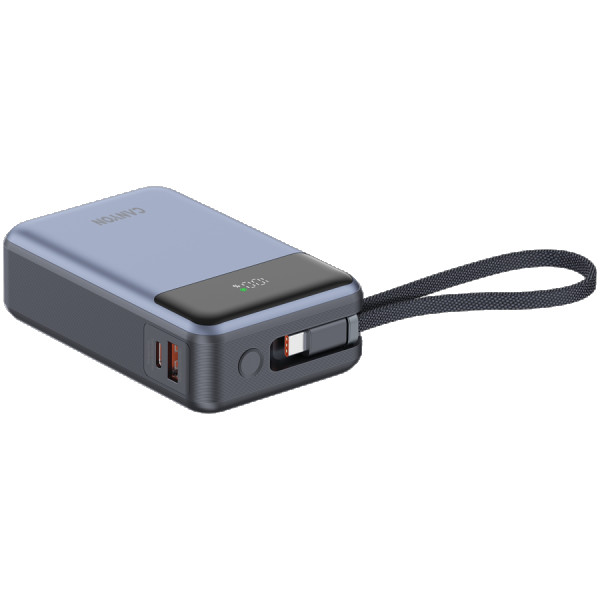CANYON power bank OnPower 600 built-in cable 20000 mAh PD65W Dark Grey ( CNS-CPB600DG ) 