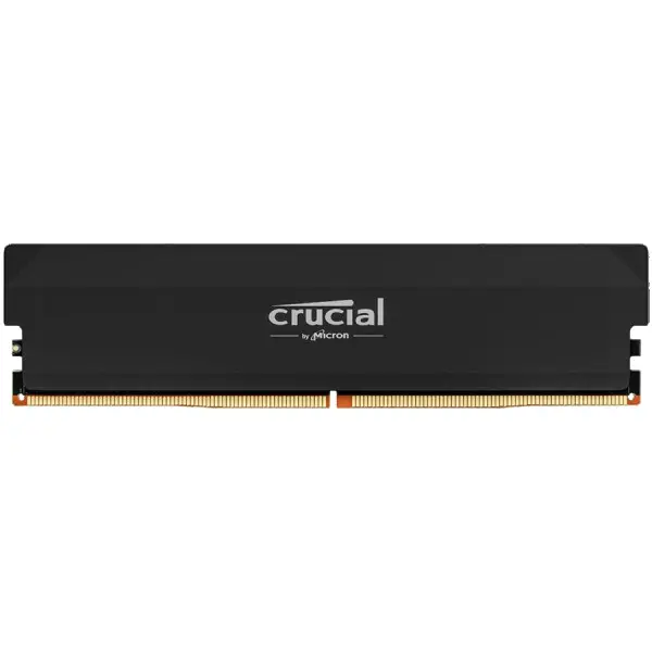 Crucial DRAM Pro OC Oveclocking 16GB DDR5-6400 UDIMM CL38 Black ( CP16G64C38U5B ) 