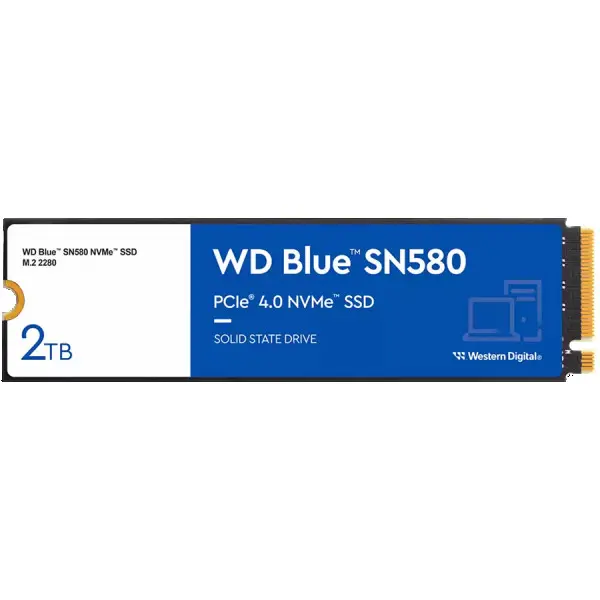 SSD WD Blue (M.2, 2TB, PCIe Gen4 NVMe 1.4b) ( WDS200T3B0E-00CHF0 ) 