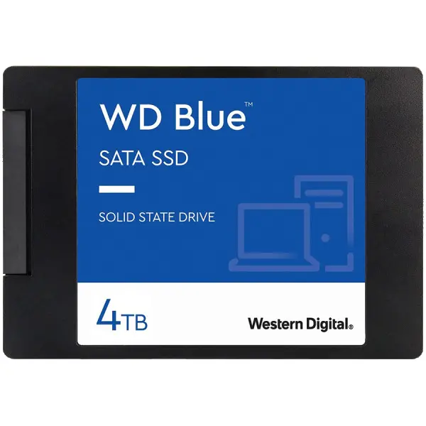 SSD WD Blue (2.5, 4TB, SATA 6Gbs) ( WDS400T3B0A-00C7K0 ) 