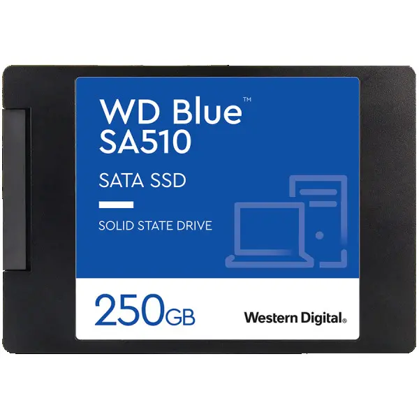 SSD WD Blue (2.5, 250GB, SATA 6Gbs) ( WDS250G3B0A-00AXR0 ) 