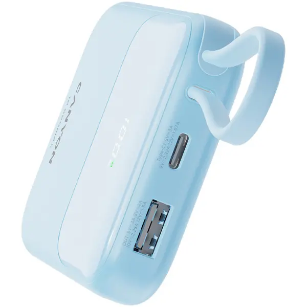 CANYON power bank OnPower 101 built-in cable 10000 mAh PD22.5W Blue ( CNS-CPB101BL ) 