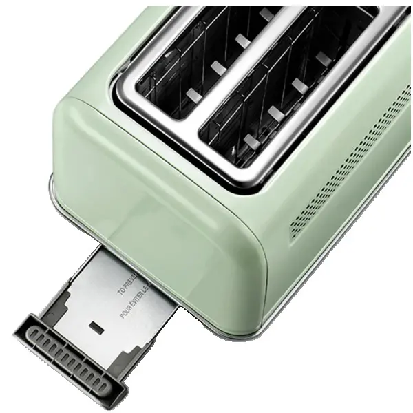 BUYDEEM 2 Slice Toaster, model DT620E, color Cozy Greenish, EU ( DT620E-CGEU ) 