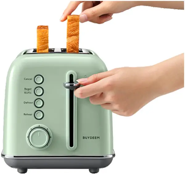 BUYDEEM 2 Slice Toaster, model DT620E, color Cozy Greenish, EU ( DT620E-CGEU ) 