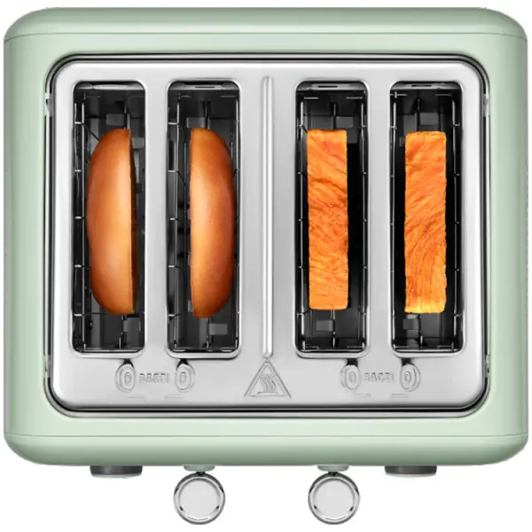 BUYDEEM 4 Slice Toaster, model DT640E, color Cozy Greenish, EU ( DT640E-CGEU ) 