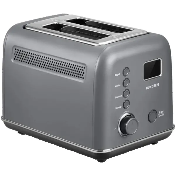 BUYDEEM 2 Slice Automatic Metal Toaster, model DT730E, color Ink Grey, EU ( DT730E-IGEU ) 