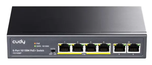GMB-06 SET 16ch NVR, 4 IP kamere 4mpx, POE Switch 4ch Cudy, 4x15m ethernet kabla
