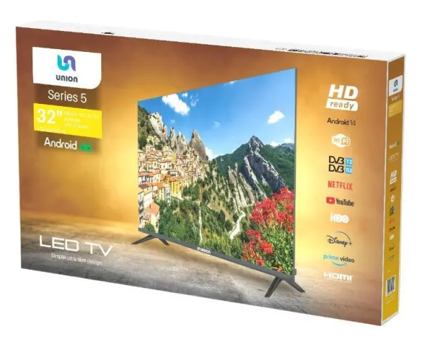 Union TV 32' HD T2 Smart (U50.32HU02.HD)