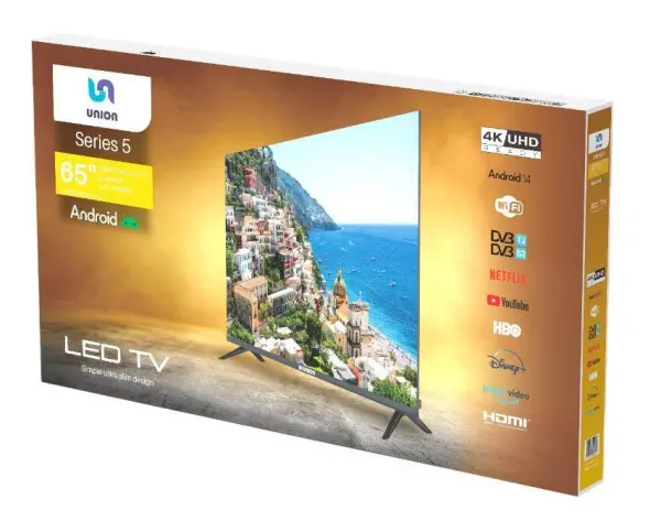 Union TV 65' UltraHD T2 Smart (U50.65HU02.UHD)