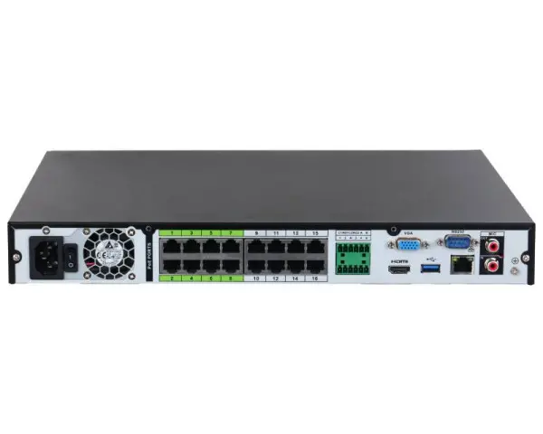 DAHUA NVR5216-16P-EI 16-kanalni 1U 16PoE 2HDD WizSense Network Video Recorder 
