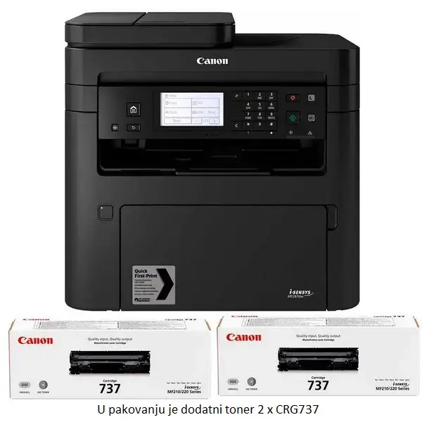 Multi Canon i-SENSYS MF237W BUNDLE EU