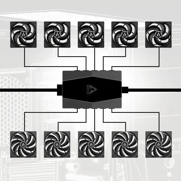 Hub za ventilatore ARCTIC 10-port, ACFAN00175A
