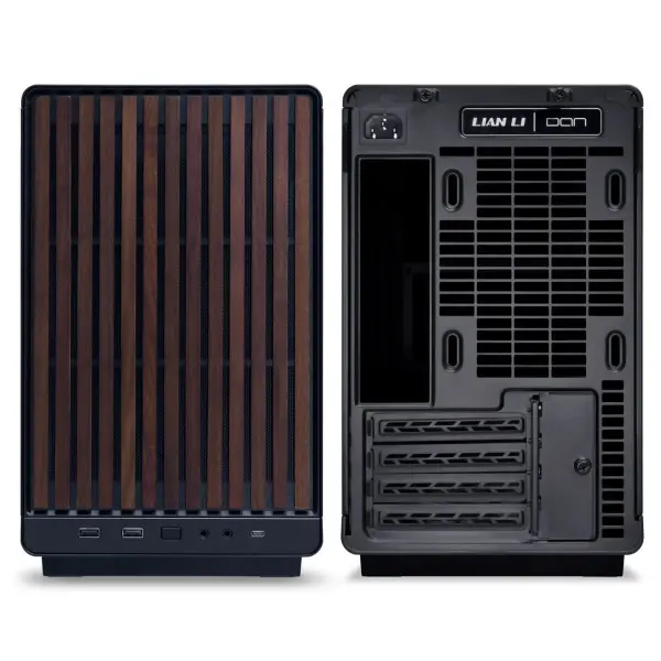 Kućište Lian Li DAN A3 mATX Crno, A3-mATX Black & WOOD