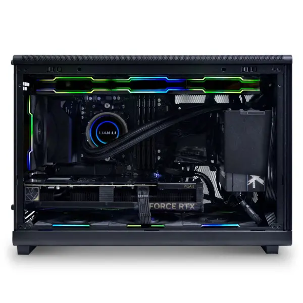Kućište Lian Li DAN A3 mATX Crno, A3-mATX Black & WOOD