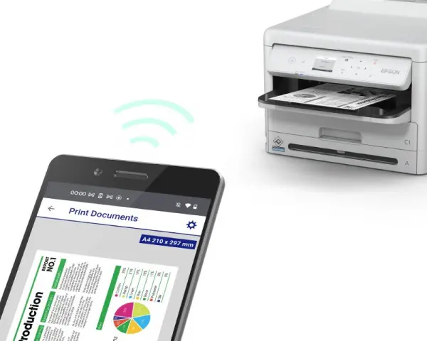 EPSON WorkForce Pro WF-M5399DW RIPS wireless inkjet crno-beli štampač 