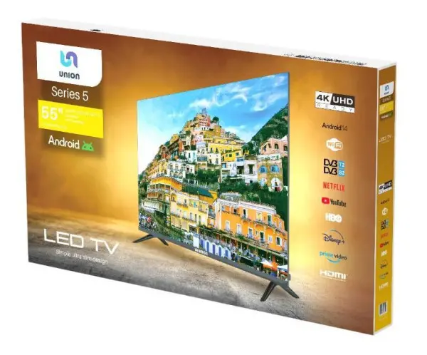 Union TV 55' UltraHD T2 Smart (U50.55HU02.UHD)