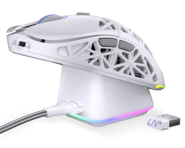 ENDORFY LIV Plus Wireless OWH PAW beli miš (EY6A017) 