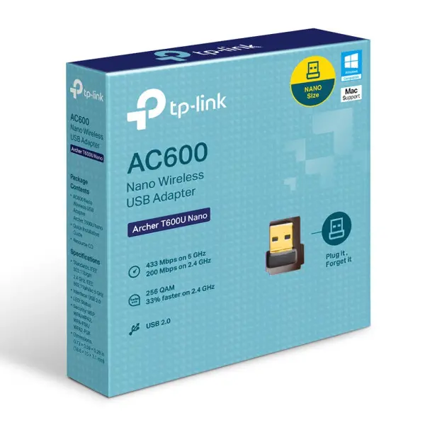 LAN MK TP-LINK ARCHER T600U NANO AC600Mbs USB