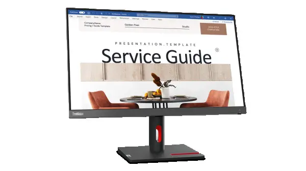 23.8'' ThinkVision S24i-30 (F23238FS0) 1920x1080 Wide 16:9 LED IPS AG, 1300:1 (Dynamic 3M:1), 6ms (4ms extreme mode), 250cd/m2, 178/178, 1xV