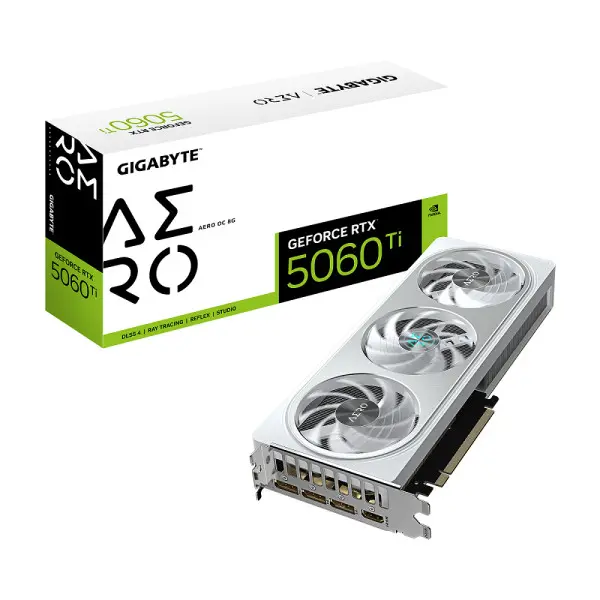 GeForce RTX 5060 Ti AERO OC 8GB ( GV-N506TAERO OC-8GD ) 