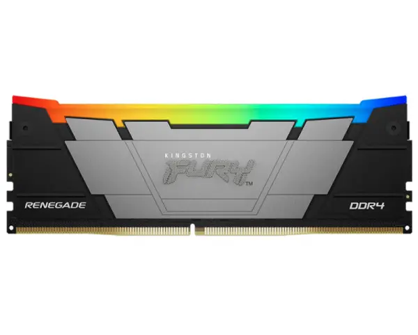 KINGSTON DIMM DDR4 8GB 3200MTs KF432C16RB2A8 FURY Renegade RGB Black XMP 