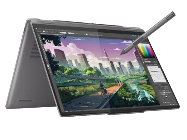 Laptop LENOVO Yoga 7 2in1 14AHP9 DOS14'' WUXGA OLEDRyzen 5-8640HS16GB1TBbklt SRBsiva' ( '83DK0089YA' ) 