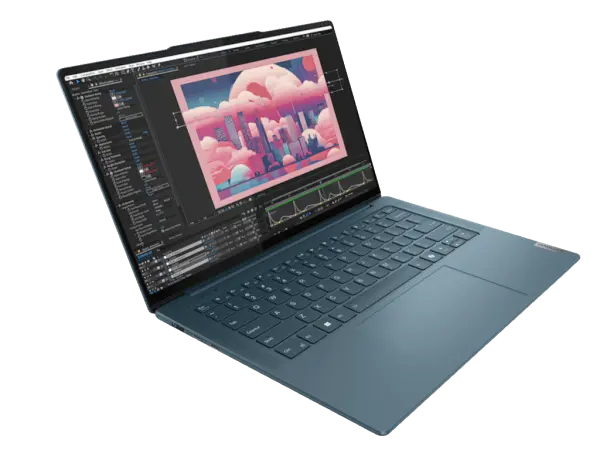 Laptop LENOVO Yoga Pro 7 14AHP9 DOS14.5'' 3KRyzen 7-8845HS16GB1TBbklt SRBsmaragd' ( '83E3001SYA' ) 