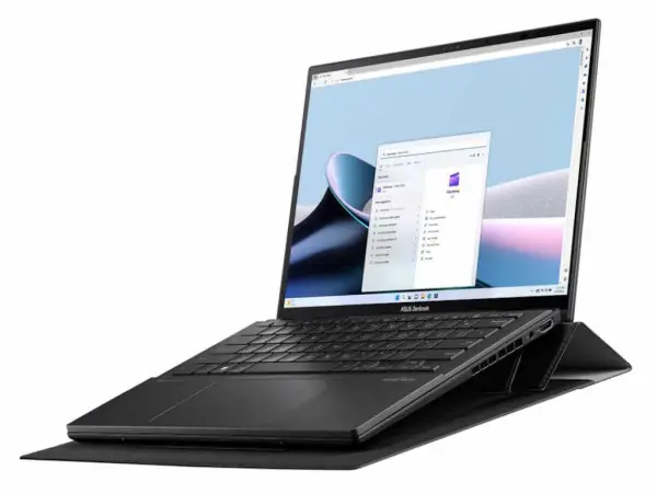 Laptop ASUS Zenbook Duo UX8406CA-QL075WWin11 Home14'' OLED WUXGAU7-255H32TB1TB SSDsiva' ( '90NB14X1-M00300' ) 