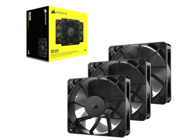 Ventilator CORSAIR RS120120mmtriple packcrna' ( 'CO-9050189-WW' ) 