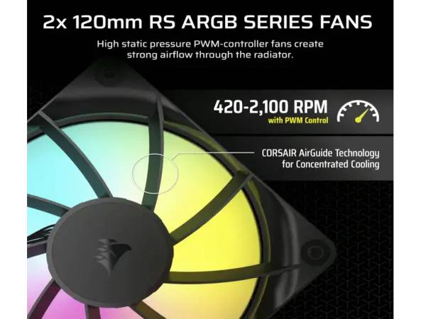 Kuler za CPU CORSAIR NAUTILUS 240 ARGB240mmvodeno hladenjecrna' ( 'CW-9060092-WW' ) 