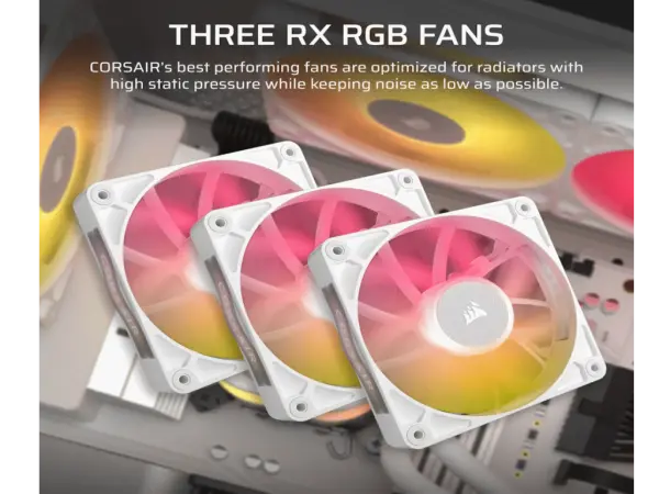 Kuler CORSAIR iCUE LINK TITAN 360 RX RGBAIO360mmvodeno hladenjebela' ( 'CW-9061021-WW' ) 