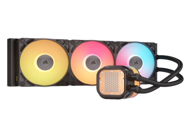 Kuler CORSAIR iCUE LINK TITAN 360 RX LCDAIO360mmvodeno hladenjecrna' ( 'CW-9061023-WW' ) 