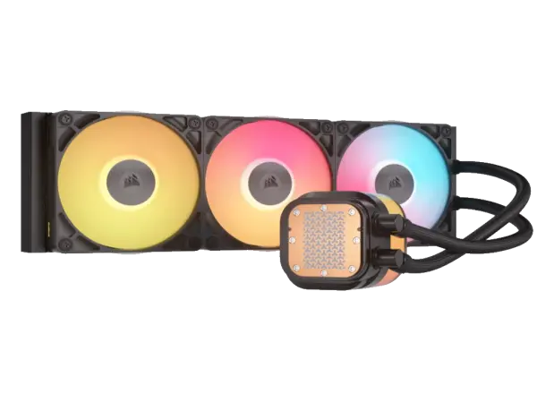 Kuler CORSAIR iCUE LINK TITAN 360 RX LCDAIO360mmvodeno hladenjecrna' ( 'CW-9061023-WW' ) 