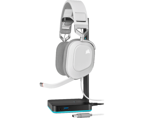 Slušalice CORSAIR HS80 RGB ŽICNECA-9011238-EUUSBbela' ( 'CA-9011238-EU' ) 