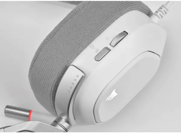 Slušalice CORSAIR HS80 RGB ŽICNECA-9011238-EUUSBbela' ( 'CA-9011238-EU' ) 