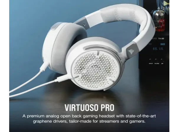 Slušalice CORSAIR VIRTUOSO ŽICNECA-9011371-EUbela' ( 'CA-9011371-EU' ) 