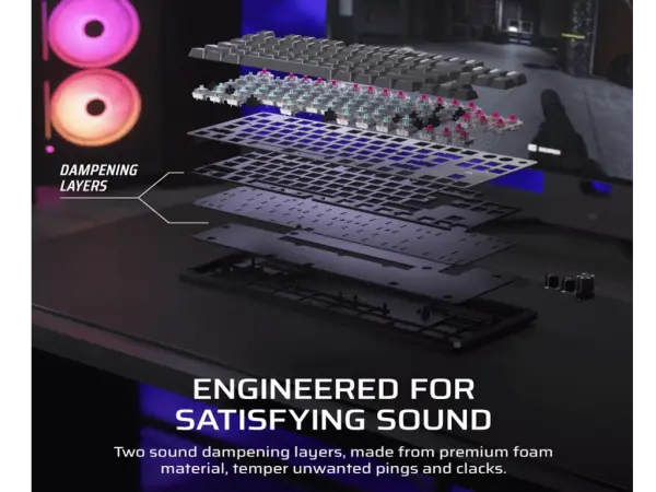 Tastatura CORSAIR 570 PRO TKL žicnamehanickaCH-911911G-NARGB LEDgamingcrna' ( 'CH-911911G-NA' ) 