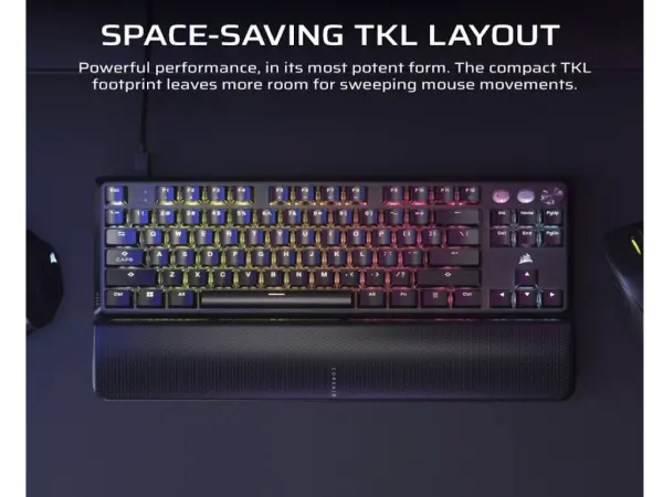 Tastatura CORSAIR 570 PRO TKL žicnamehanickaCH-911911G-NARGB LEDgamingcrna' ( 'CH-911911G-NA' ) 
