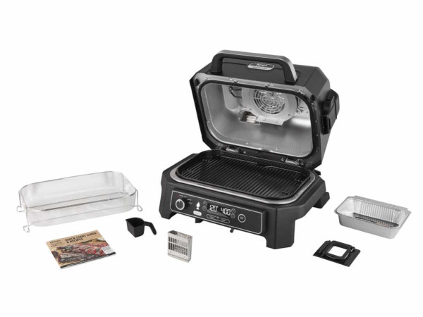 Roštilj NINJA OG850EU Woodfire Pro XL Electric BBQ Grill&Smoker1700Wcrna-siva' ( 'OG850EU' ) 