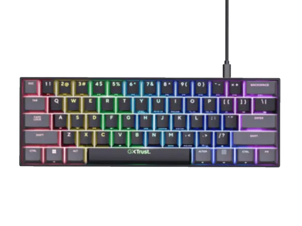 Tastatura TRUST GXT867 ACIRA 60% MINIGaming UScrna' ( '24882' ) 